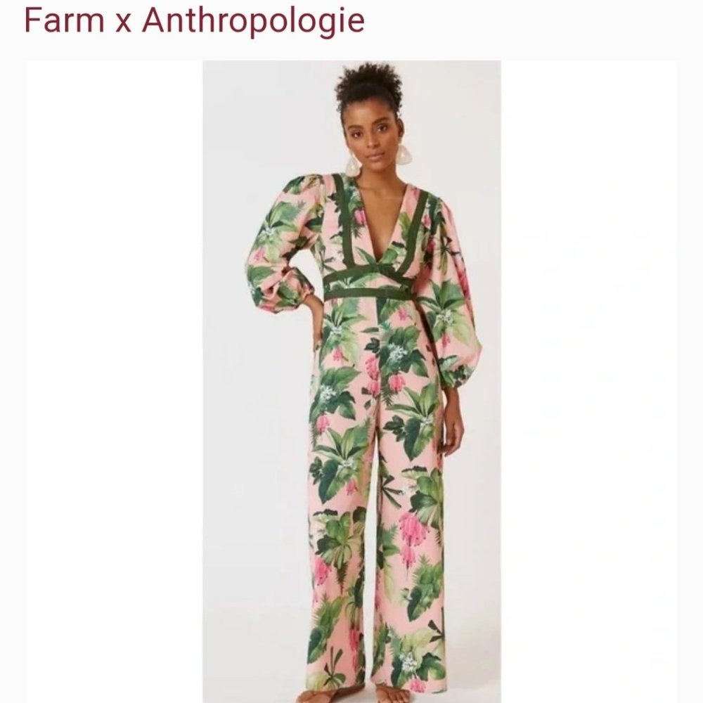 Anthropologie Farm X jumpsuit